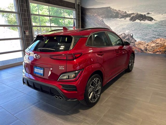2022 Pulse Red Hyundai Kona N Line AWD SUV