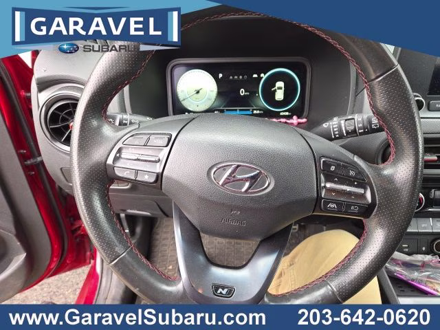 2022 Pulse Red Hyundai Kona N Line AWD SUV