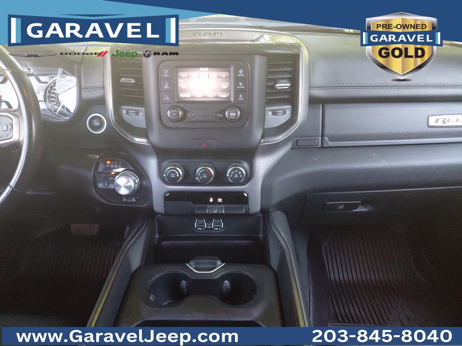 2020 Diamond Black Crystal Pearlcoat Ram 1500 Rebel 4X4 Truck