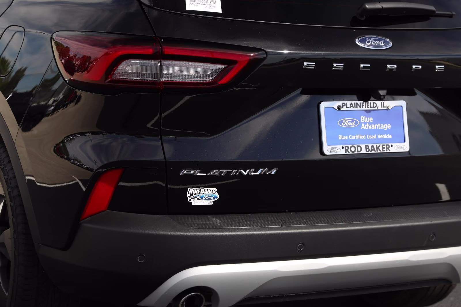 2025 Agate Black Ford Escape Platinum AWD SUV