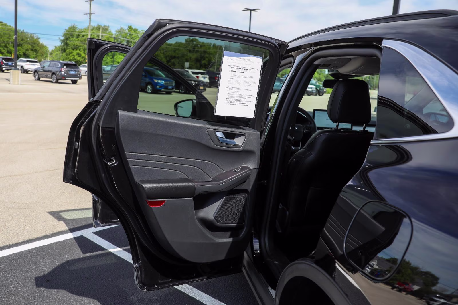 2025 Agate Black Ford Escape Platinum AWD SUV