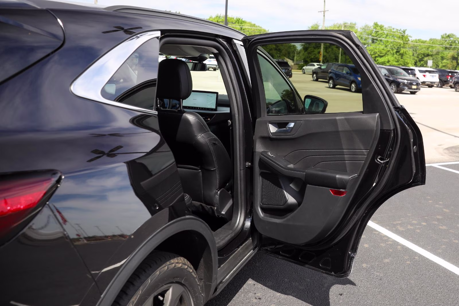 2025 Agate Black Ford Escape Platinum AWD SUV