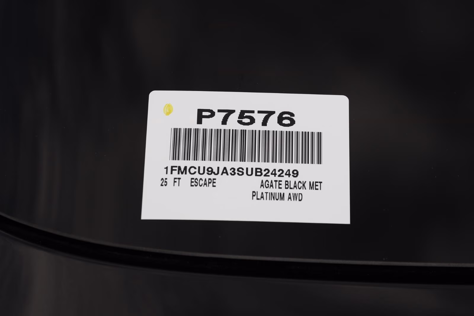 2025 Agate Black Ford Escape Platinum AWD SUV