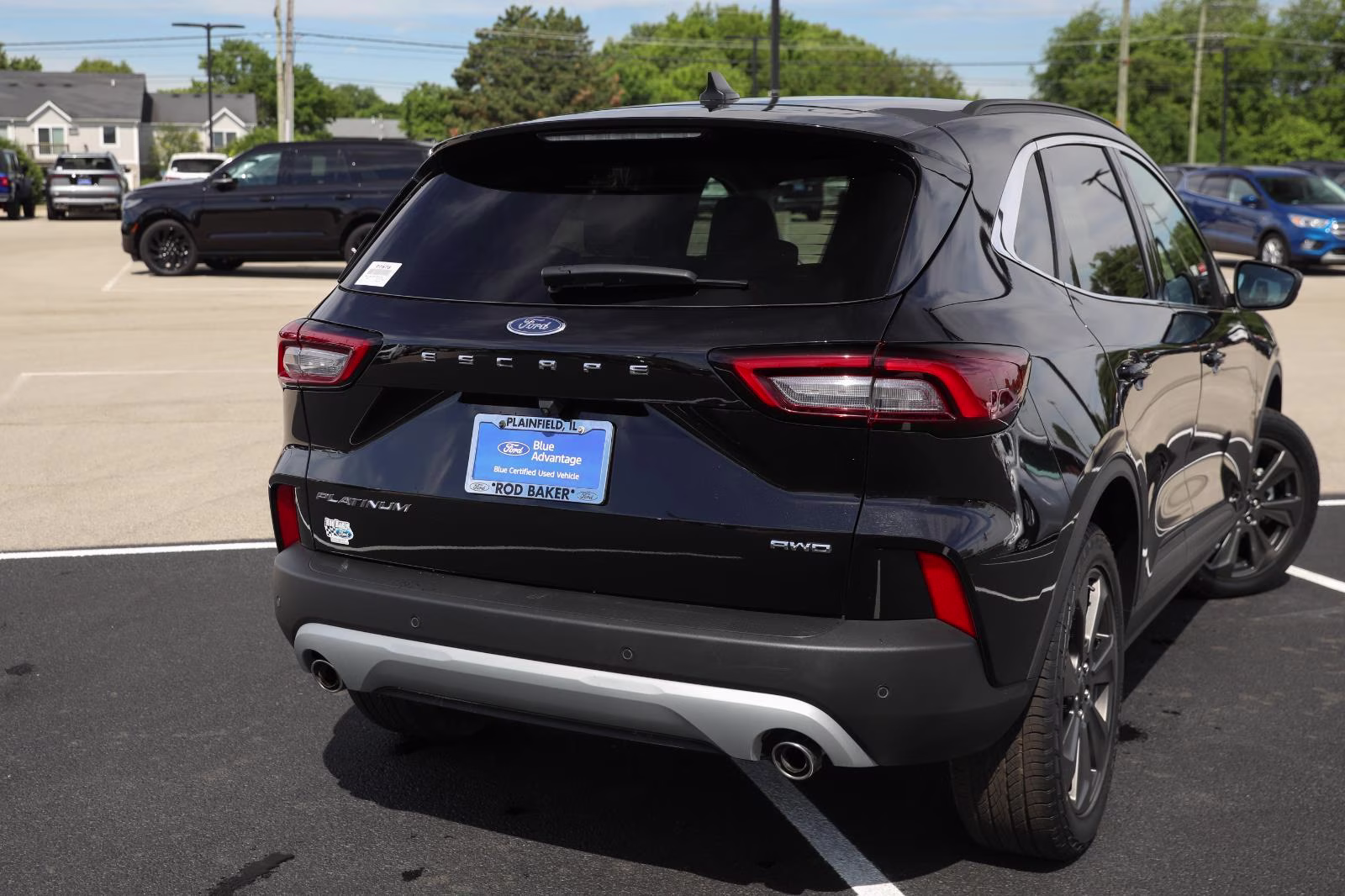 2025 Agate Black Ford Escape Platinum AWD SUV
