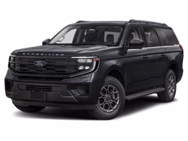 2025 Agate Black Metallic Ford Expedition Max Active 4X4 SUV