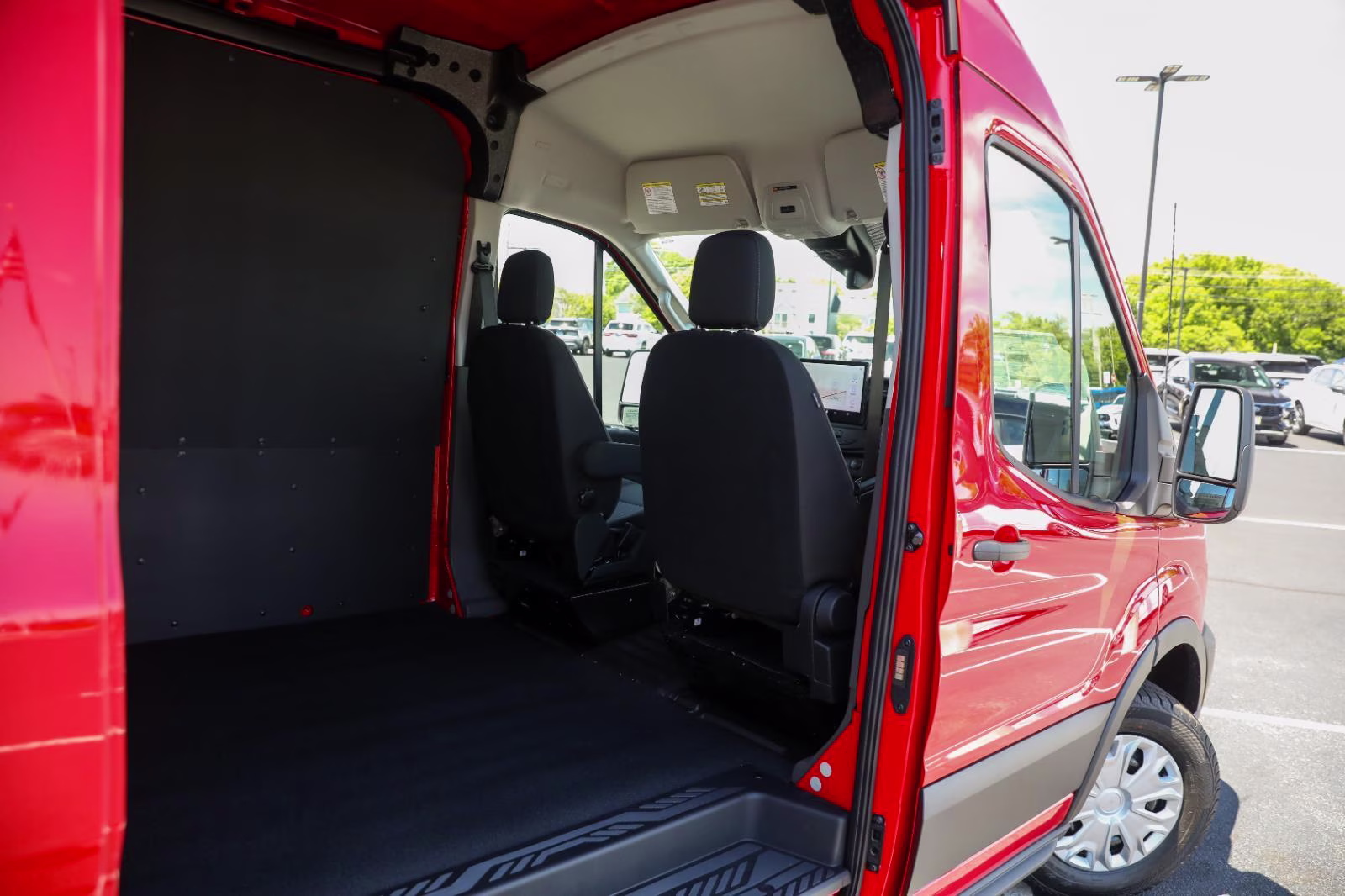 2026 Race Red Ford Transit Cargo Van RWD Van