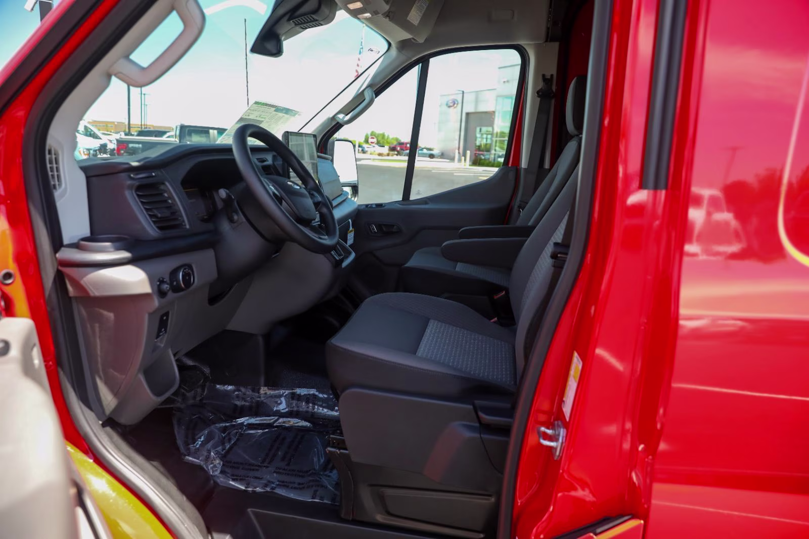 2026 Race Red Ford Transit Cargo Van RWD Van