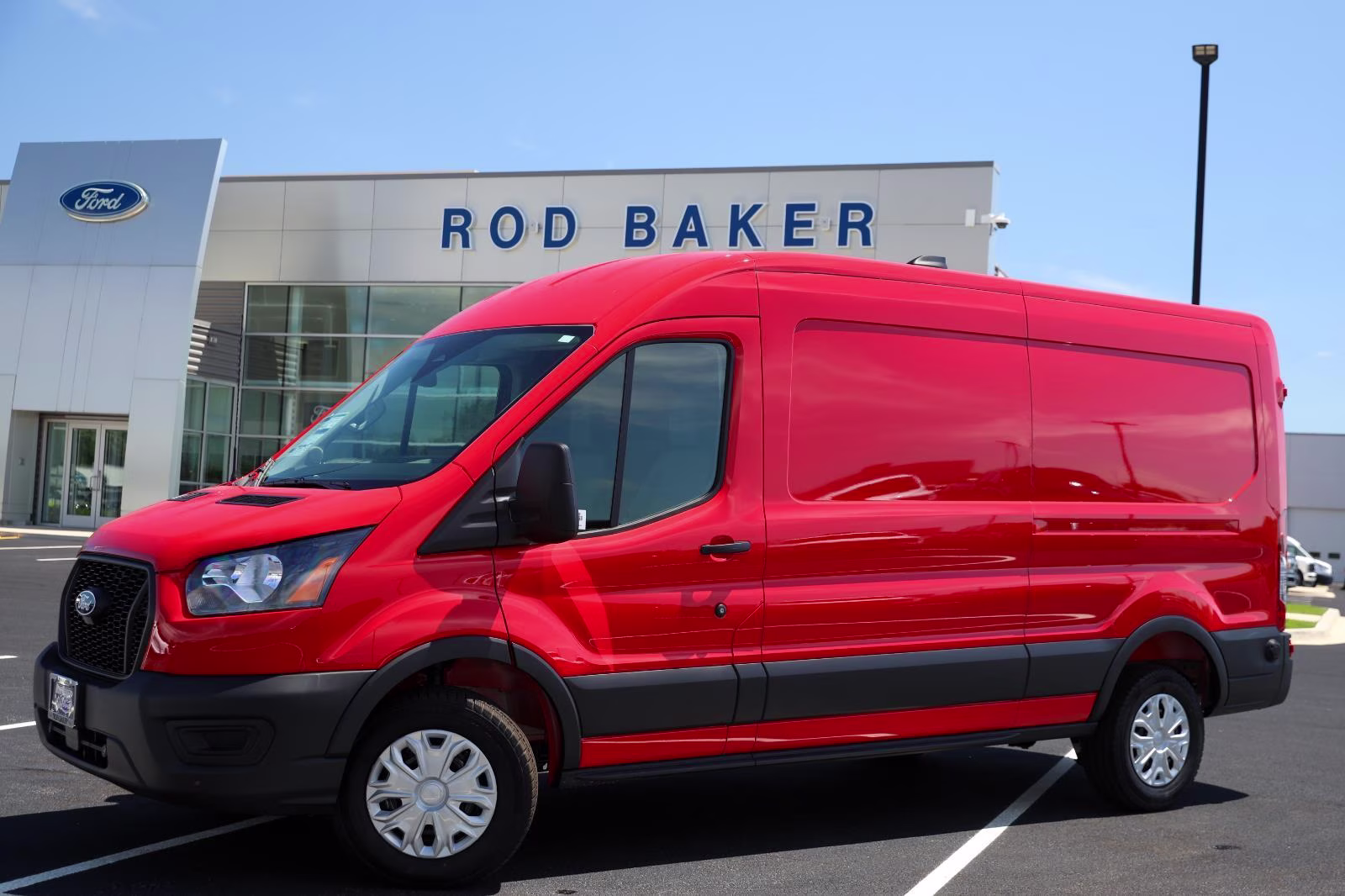 2026 Race Red Ford Transit Cargo Van RWD Van