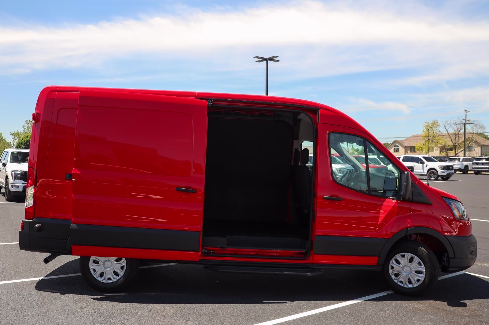 2026 Race Red Ford Transit Cargo Van RWD Van