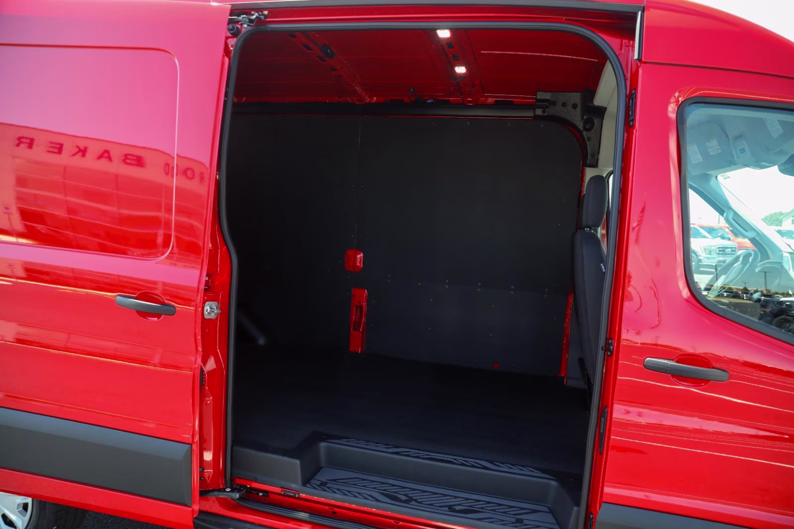 2026 Race Red Ford Transit Cargo Van RWD Van