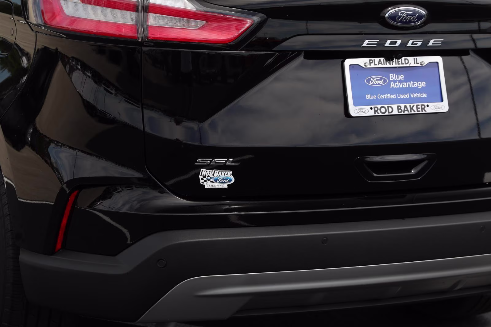 2024 Agate Black Ford Edge SEL AWD SUV