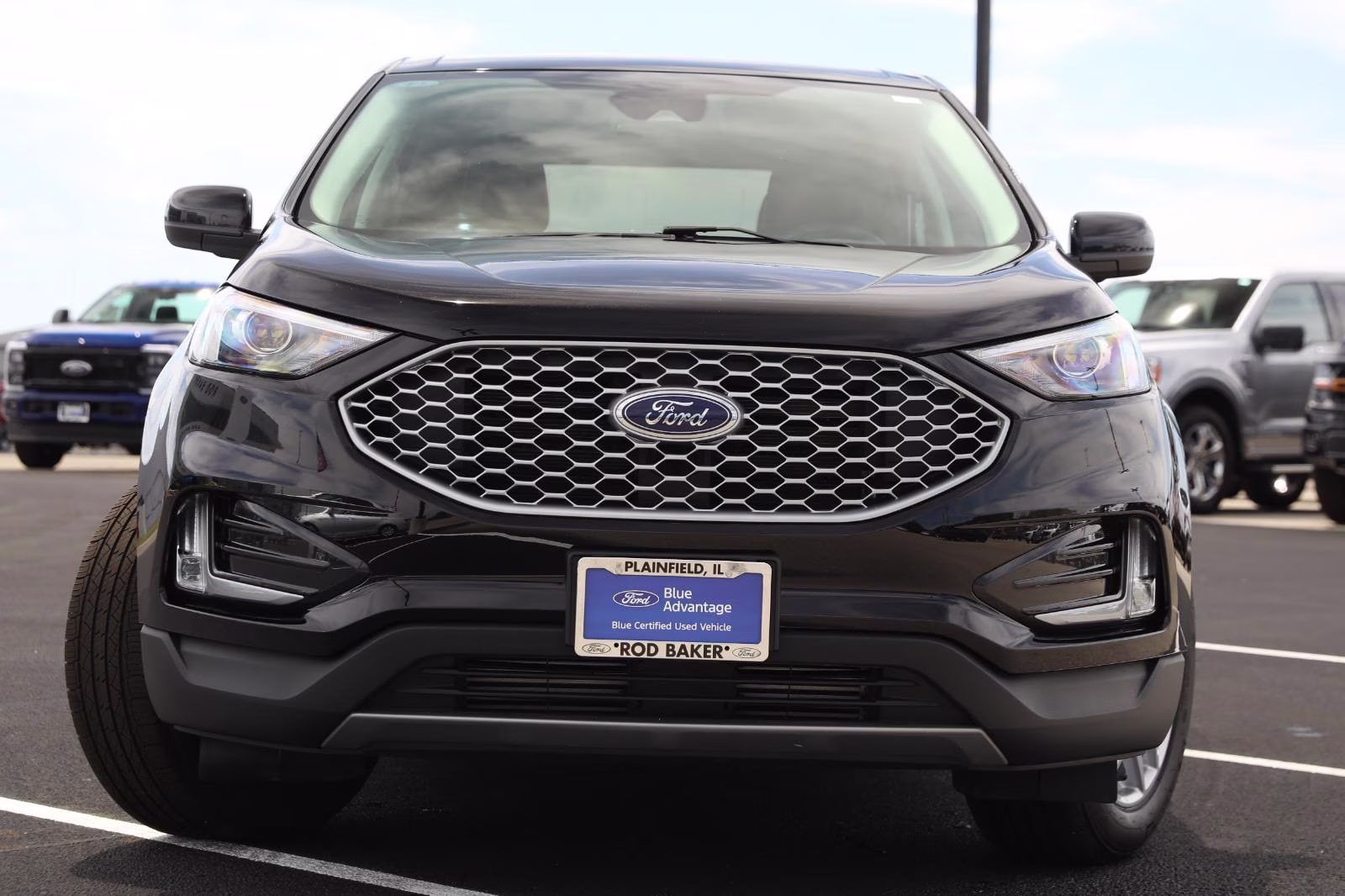 2024 Agate Black Ford Edge SEL AWD SUV
