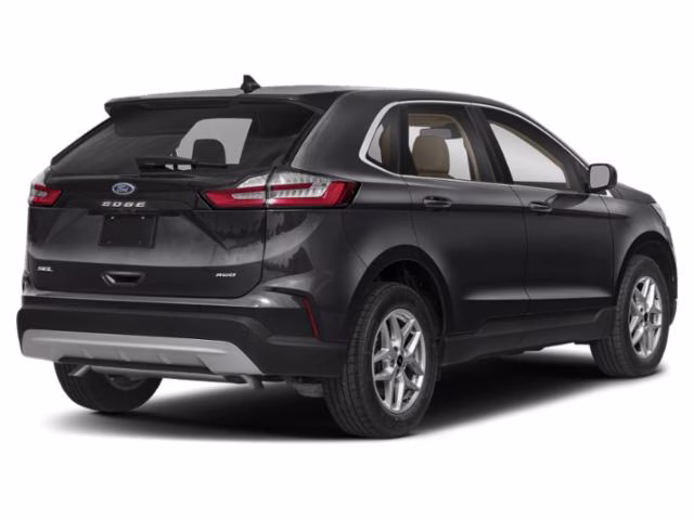2024 Agate Black Metallic Ford Edge SEL AWD SUV