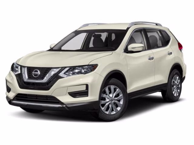 2017 Pearl White Nissan Rogue SV AWD SUV