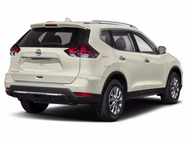 2017 Pearl White Nissan Rogue SV AWD SUV