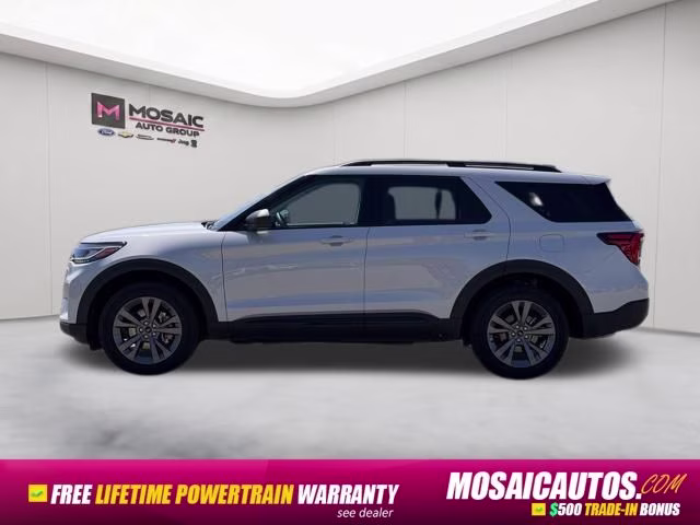 2026 White Metallic Ford Explorer Active 4X4 SUV