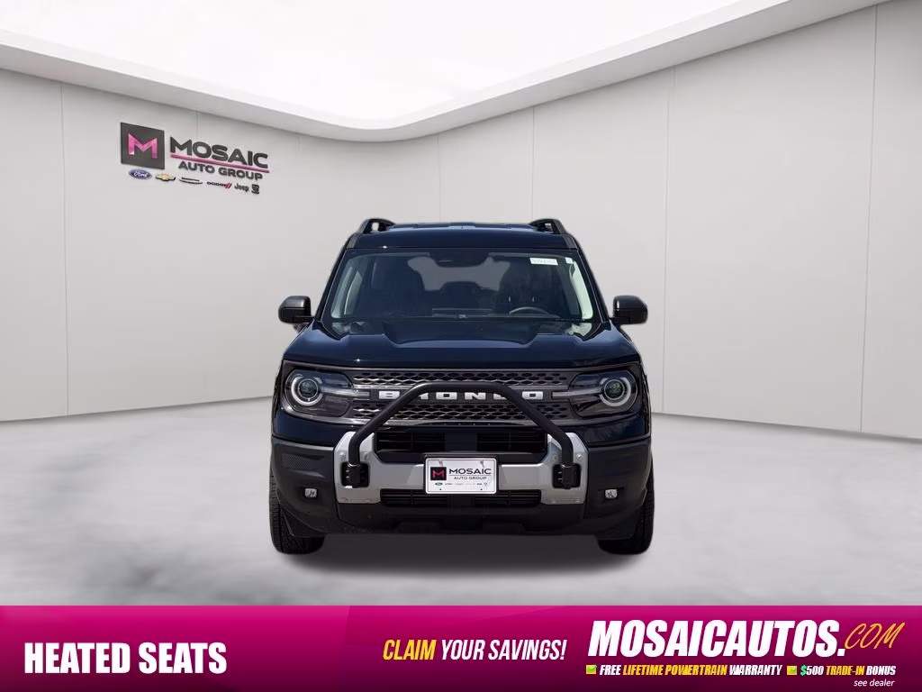 2025 Shadow Black Ford Bronco Sport Big Bend 4X4 SUV
