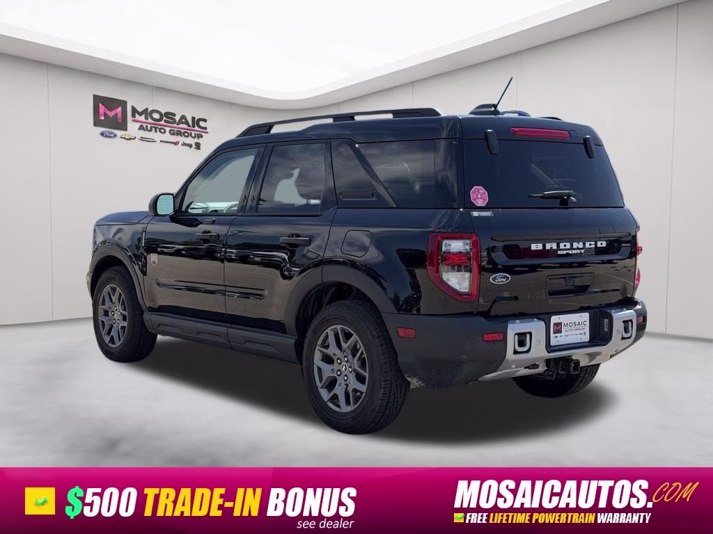 2025 Shadow Black Ford Bronco Sport Big Bend 4X4 SUV
