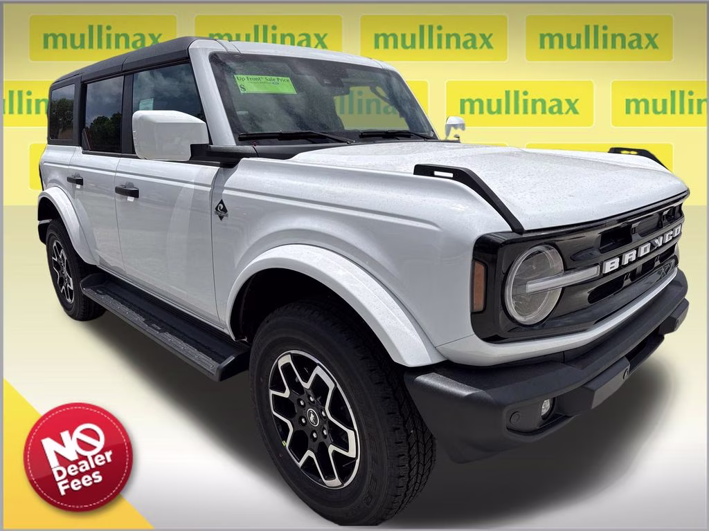 2026 Oxford White Ford Bronco Outer Banks 4X4 SUV