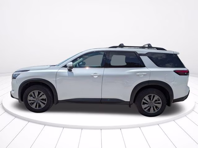 2025 Everest White Pearl Tricoat Nissan Pathfinder SV FWD SUV