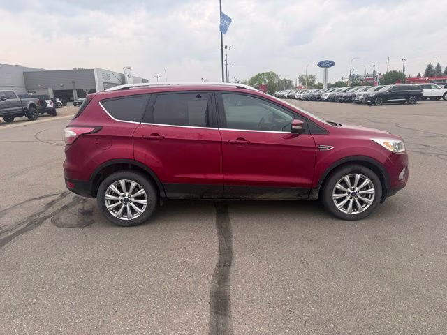 2017 Ruby Red Metallic Ford Escape Titanium 4X4 SUV