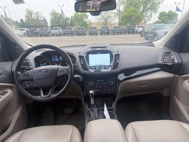 2017 Ruby Red Metallic Ford Escape Titanium 4X4 SUV