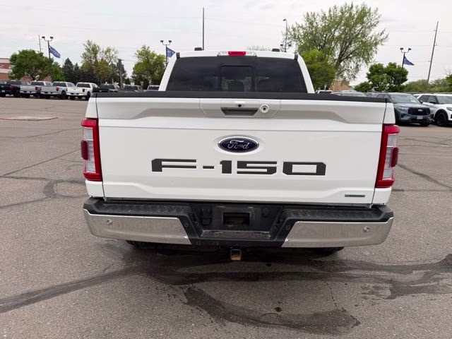 2022 White Ford F-150 Lariat 4X4 Truck