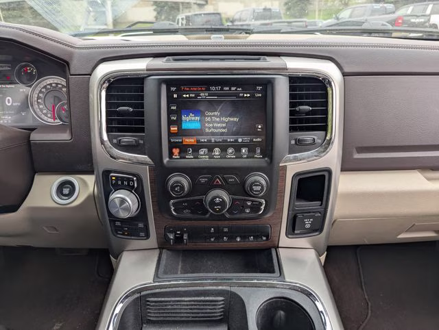2017 Bright White Clearcoat Ram 1500 Laramie 4X4 Truck