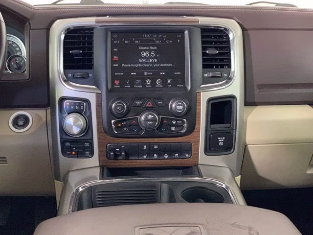 2017 Bright White Clearcoat Ram 1500 Laramie 4X4 Truck