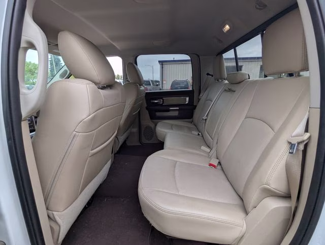2017 Bright White Clearcoat Ram 1500 Laramie 4X4 Truck