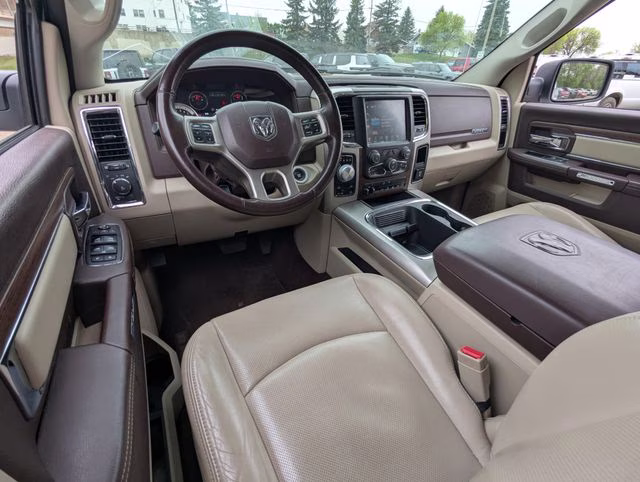 2017 Bright White Clearcoat Ram 1500 Laramie 4X4 Truck