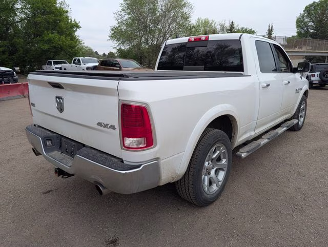 2017 Bright White Clearcoat Ram 1500 Laramie 4X4 Truck