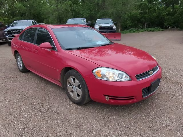 2009 Victory Red Chevrolet Impala LT FWD Sedan