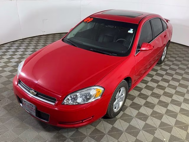 2009 Victory Red Chevrolet Impala LT FWD Sedan