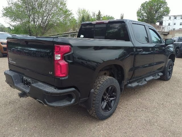 2020 Black Chevrolet Silverado 1500 LT Trail Boss 4X4 Truck