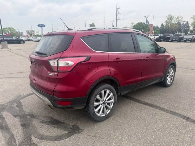 2017 Ruby Red Metallic Ford Escape Titanium 4X4 SUV
