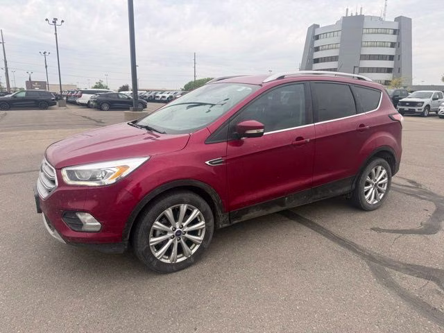 2017 Ruby Red Metallic Ford Escape Titanium 4X4 SUV