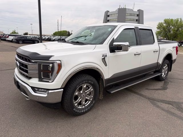 2022 White Ford F-150 Lariat 4X4 Truck