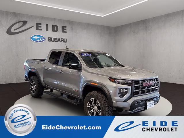 2024 Sterling Metallic GMC Canyon AT4 4X4 Truck