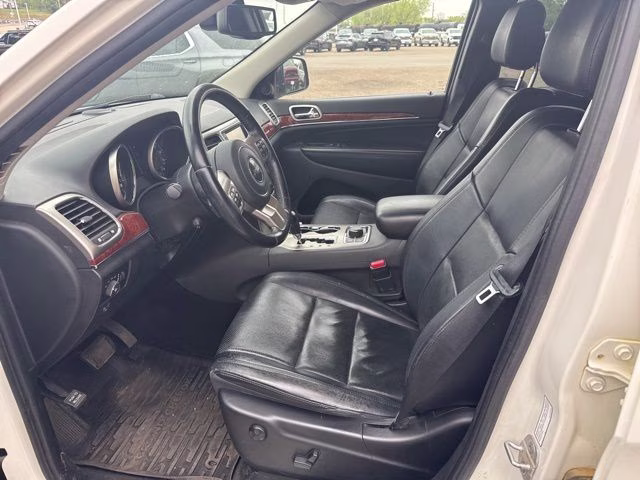 2012 Stone White Clearcoat Jeep Grand Cherokee Limited 4X4 SUV