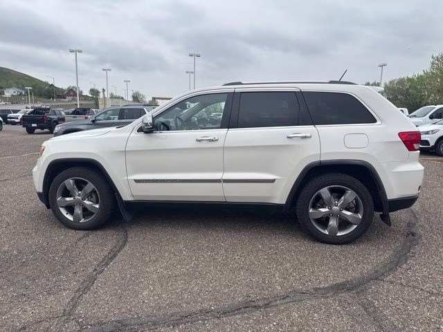 2012 Stone White Clearcoat Jeep Grand Cherokee Limited 4X4 SUV