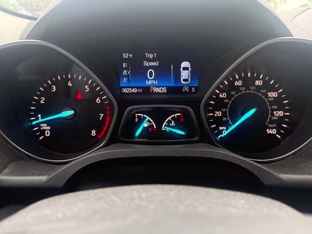 2017 Ruby Red Metallic Ford Escape Titanium 4X4 SUV