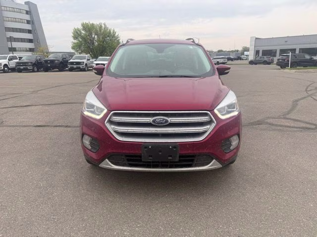 2017 Ruby Red Metallic Ford Escape Titanium 4X4 SUV