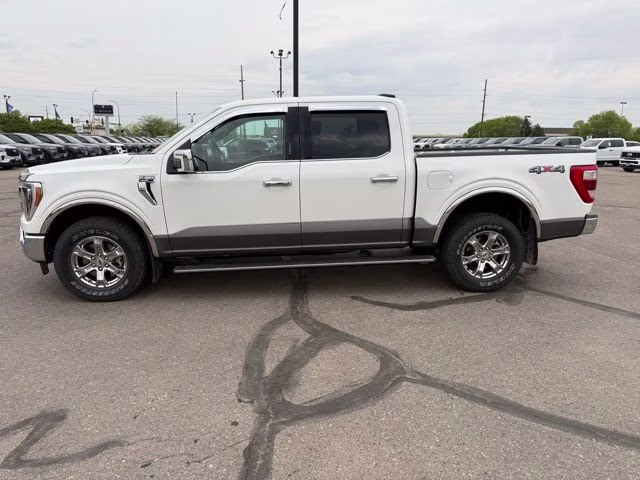 2022 White Ford F-150 Lariat 4X4 Truck