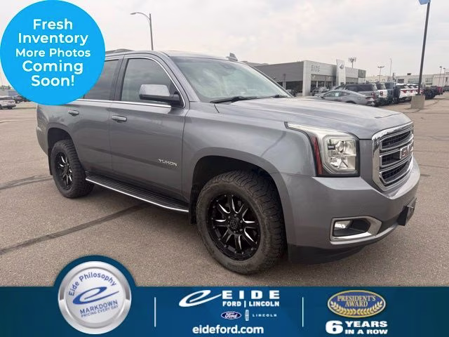 2019 Satin Steel Metallic GMC Yukon SLT Standard Edition 4X4 SUV