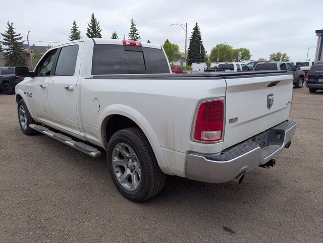 2017 Bright White Clearcoat Ram 1500 Laramie 4X4 Truck