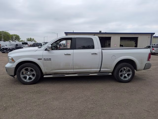 2017 Bright White Clearcoat Ram 1500 Laramie 4X4 Truck