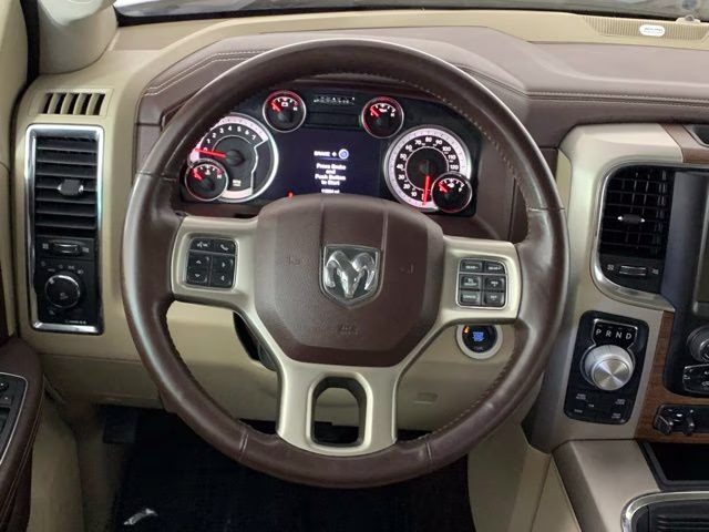 2017 Bright White Clearcoat Ram 1500 Laramie 4X4 Truck