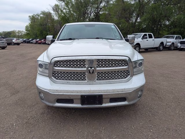 2017 Bright White Clearcoat Ram 1500 Laramie 4X4 Truck
