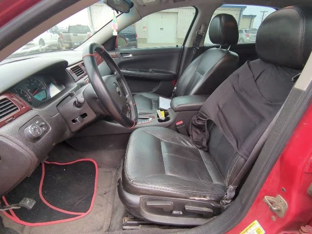 2009 Victory Red Chevrolet Impala LT FWD Sedan